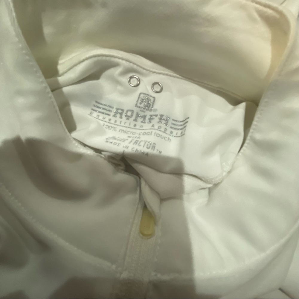 ROMFH White Equestrian Shirt - Picture 10 of 10